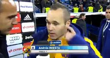 Andres Iniesta Full Post Match interview !! Real madrid 4-0 Fc Barcelona - 2015
