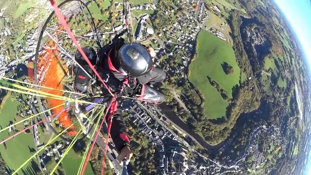 Paramoteur en Limousin - début hiver 2015 !