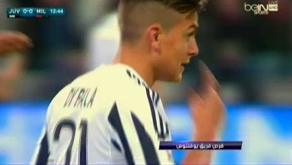 ملخص الشوط الأول بين يوفنتوس وميلان في الدوري الإيطالي