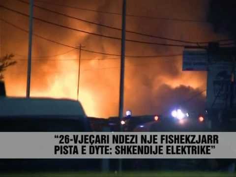 Arrestohet autori i zjarrit ne Tirane - Vizion Plus - News - Lajme