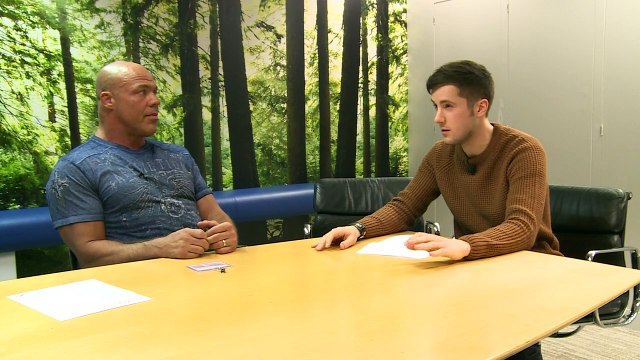 Wrestling legend Kurt Angle talks UK fans
