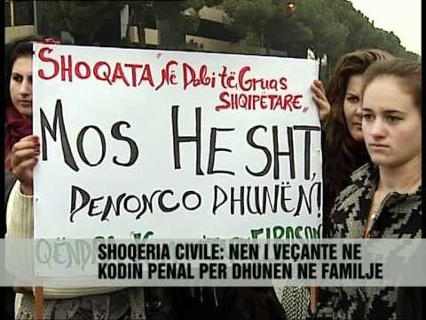 Shoqëria civile: Ndal dhunës ne familje! - Vizion Plus - News - Lajme