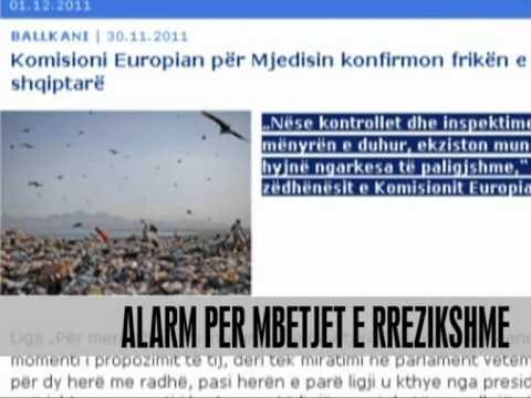 KE, alarm për mbetje te rrezikshme ne Shqipëri - Vizion Plus - News - Lajme