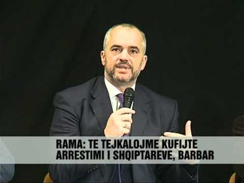 Edi Rama, takime në Maqedoni - Vizion Plus - News - Lajme