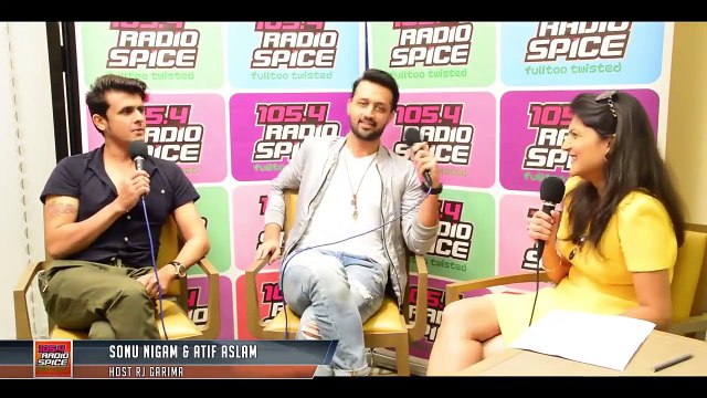 Atif Aslam & Sonu Nigam - Funny Interview