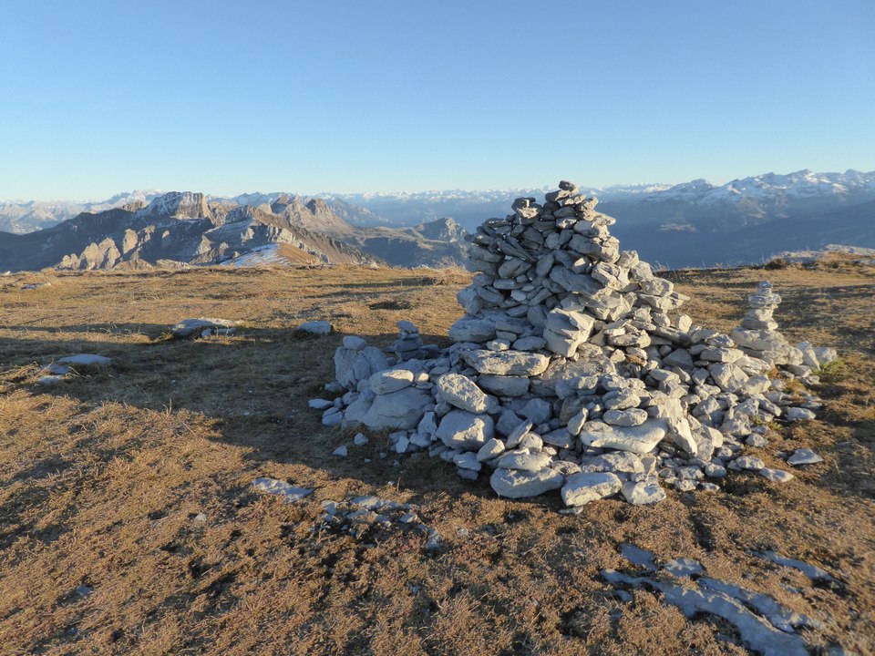 Hinterrugg (über Chäserrugg) - Churfirsten in der Schweiz