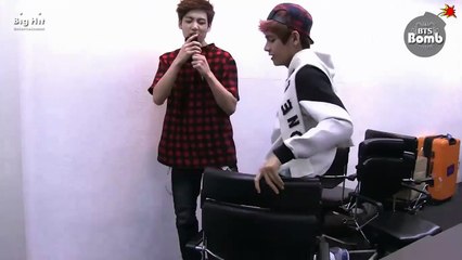 BTS dance and sing to rock-music :)