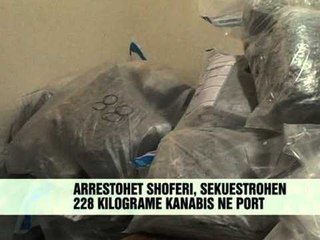 Bllokohet kamioni me droge - Vizion Plus - News - Lajme