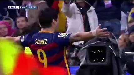 Suarez GOAL (0:4) Real Madrid vs Barcelona
