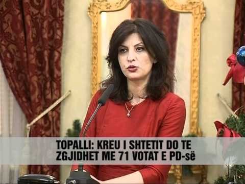 Topalli: Presidenti sipas Kushtetutës - Vizion Plus - News - Lajme