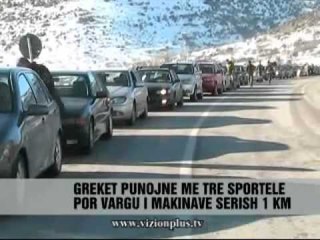 Kapshticë, radhë në doganë - Vizion Plus - News - Lajme