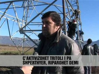 Eksploziv shtyllave në Lezhe - Vizion Plus - News - Lajme