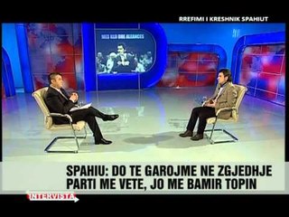 Spahiu: Aleanca, se shpejti shpejti një parti - Vizion Plus - News - Lajme
