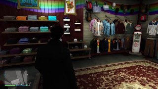 Grand Theft Auto 5 Online Watchmen Rorschach outfit tutorial
