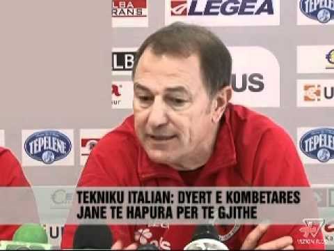 De Biasi vesh tutat kuqezi - Vizion Plus - News - Lajme