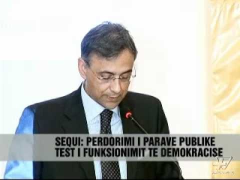 Sequi: Statusi varet nga korrupsioni - Vizion Plus - News - Lajme
