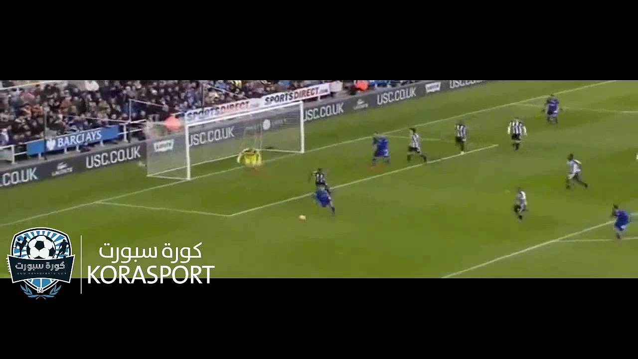 لمسات رياض محرز امام نيوكاسل يونايتد 21.11.2015