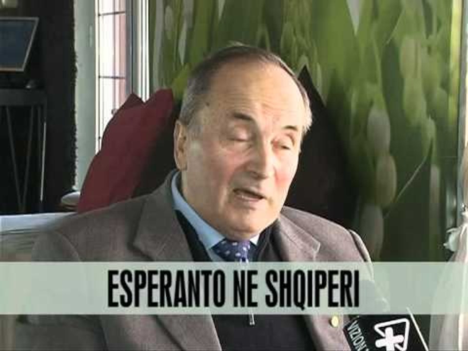 Esperanto me historik 100-vjeçar ne Shqipëri - Vizion Plus - News - Lajme
