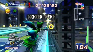 Sonic Free Riders: Final Factory (Standard / Free Race) {10 Laps} [1080 HD]