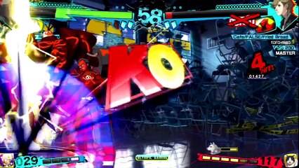 P4A Ultimax: Mikuru8 (Shadow Kanji) Vs Toto nigo (Ken & Koromaru) Ps3 HD