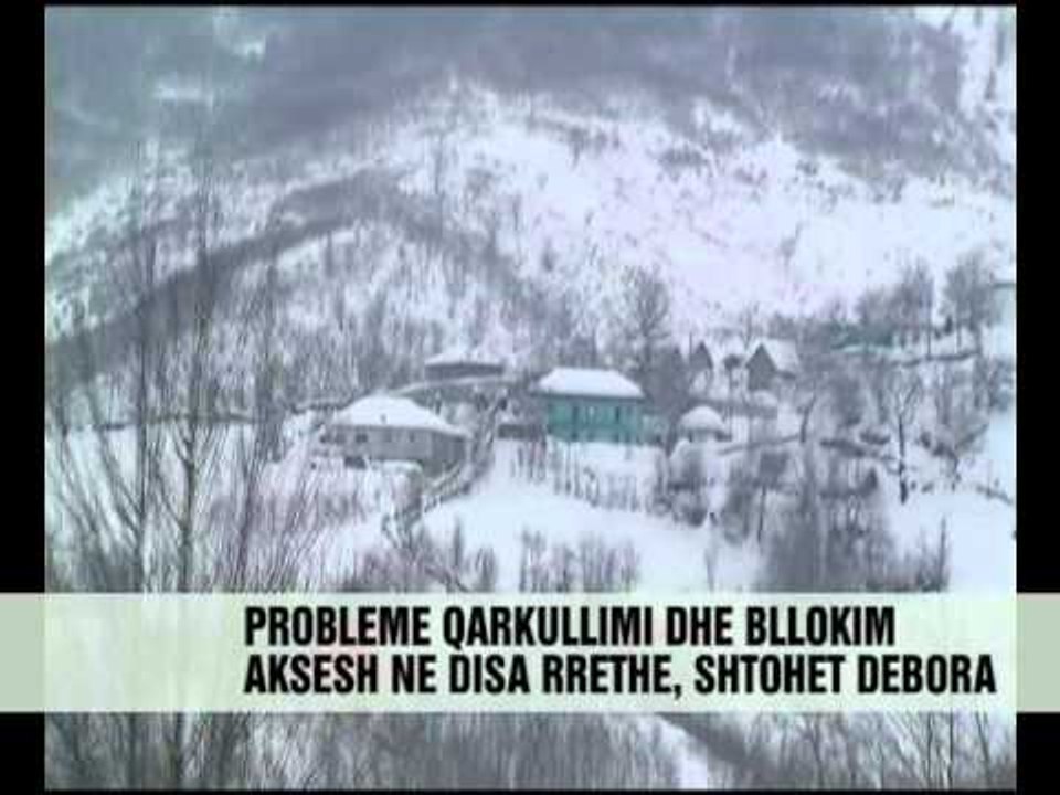 Dëbora izolon vendin - Vizion Plus - News - Lajme