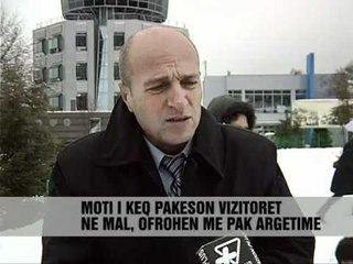 Dajti numër te ulet vizitoresh -  Vizion Plus - News - Lajme