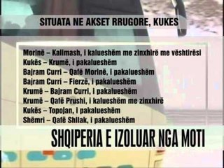 Download Video: Shqipëria e izoluar nga moti - Vizion Plus - News- Lajme