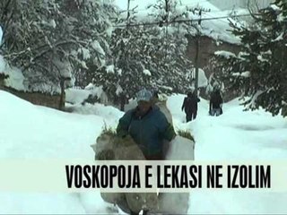 Voskopoja e Lekasi ne izolim - Vizion Plus - News - Lajme