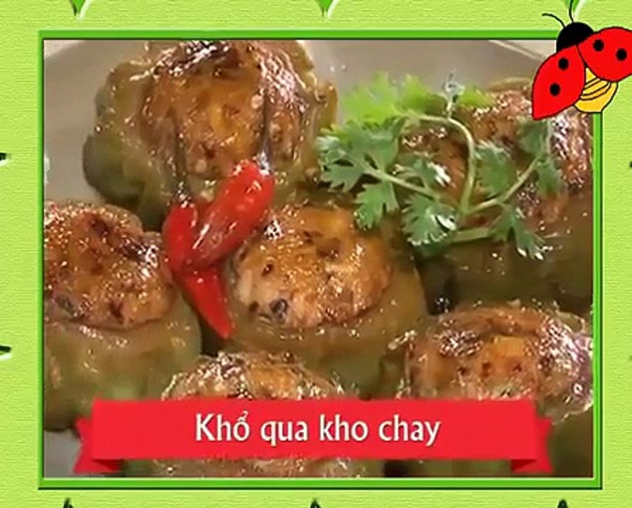 Cách nấu món canh khổ qua chay thơm ngon đậm đà