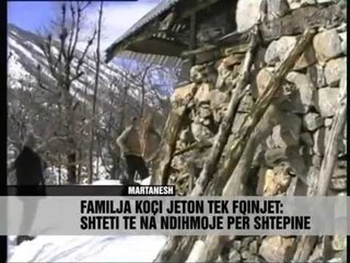 Familja nga Martaneshi, pa shtëpi - Vizon Plus - News - Lajme