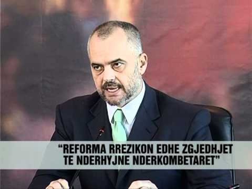 Rama: Shqipëria rrezikon statusin - Vizion Plus - News - Lajme