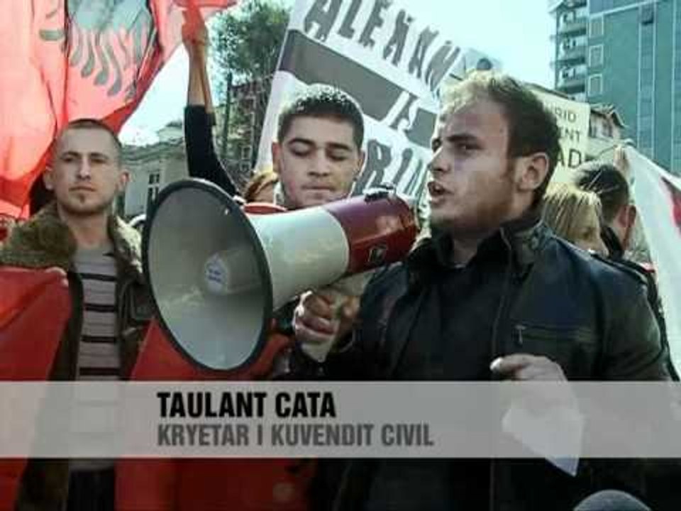 Proteste para ambasadës maqedonase - Vizion Plus - News - Lajme