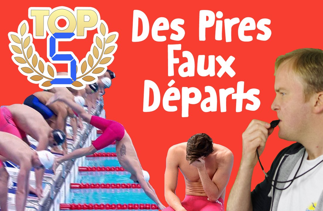 Salut les Baigneurs #3 - TOP 5 Des Pires Faux Départs en Natation