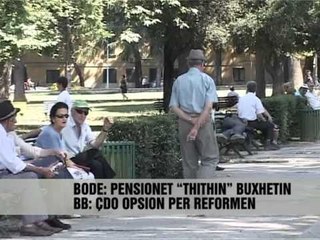 Bode: Reforme ne pensione - Vizion Plus - News - Lajme