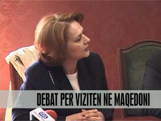 Debat për vizitën ne Maqedoni  - Vizion Plus - News - Lajme