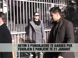 Serveri, 5 gardiste nen hetim - Vizion Plus - News - Lajme