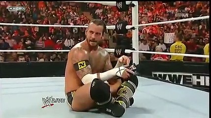 CM Punk Announces He Is Leaving WWE Raw 20/6/11