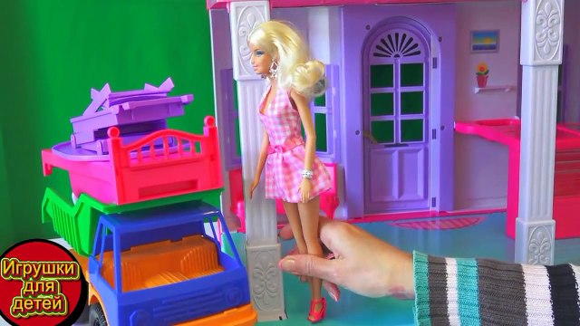 Мультик про барби. Барби Розставляем мебель в доме серия 2 Приключения Барби