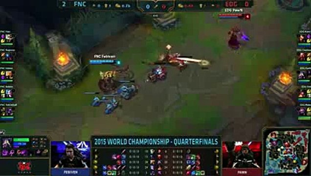 Fnatic vs Edward Gaming Game 3 Quarter Finals LoL S5 World Championship 2015 FNC vs EDG G3_20