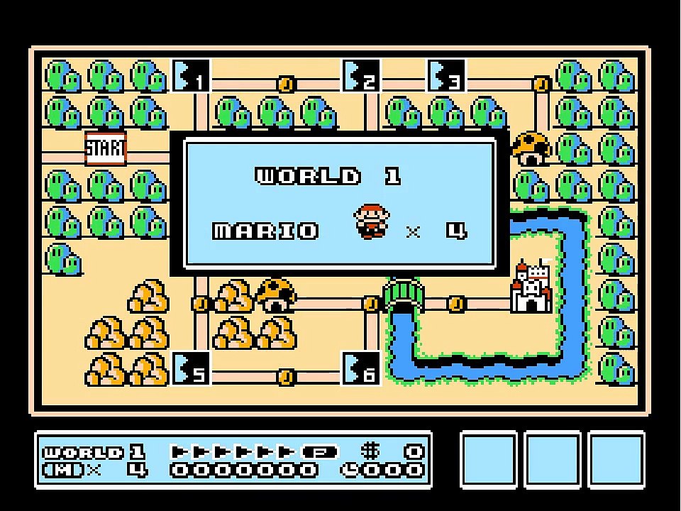 ワールド1 草原の国　BGM　スーパーマリオブラザーズ3