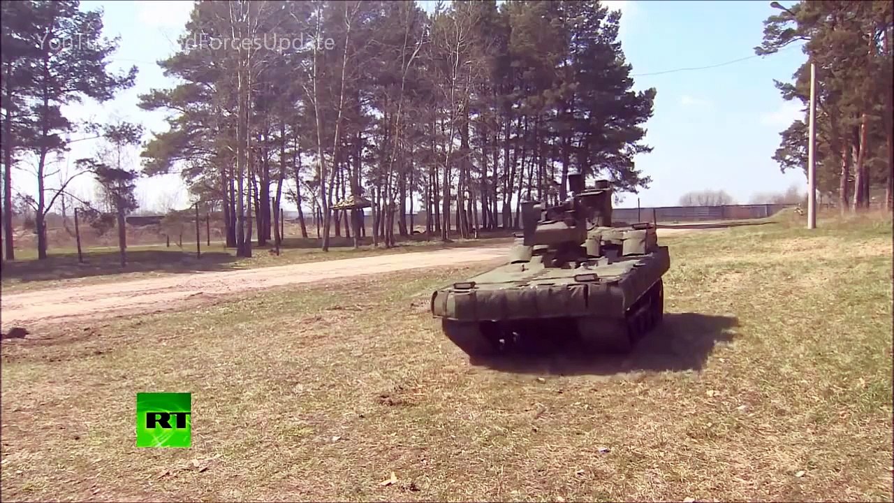 Russian Military UNMANNED combat vehicle