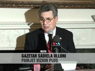 Berisha ne muzeun "Willson" - Vizion Plus - News - Lajme