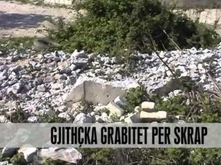 Gjithçka grabitet për skrap - Vizion Plus - News - Lajme