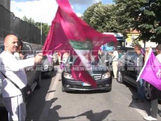 Festa e fitores se te majtes ne Tirane