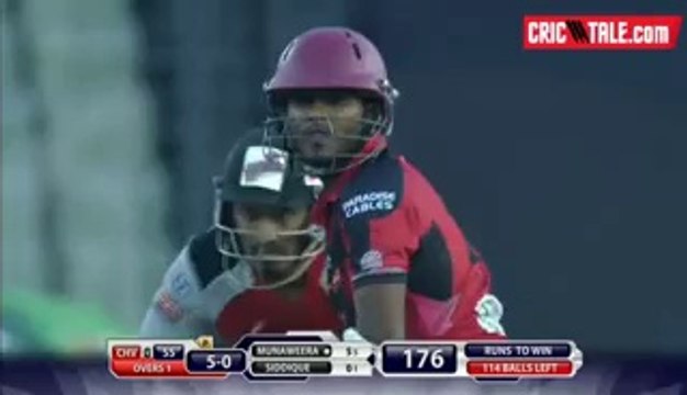 Dilshan Munaweera 6 Fours on 6 Balls Chittagong Vikings vs Sylhet SuperStars BPL 2015 23-11-2015