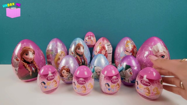 Disney Princess Surprise Eggs Frozen Princess Elsa, Princess Rapunzel, Snow White, Cinderella & More