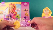 Play-Doh Disney Princess Rapunzel's Hair Making Play Doh Disney Tangled Play Dough