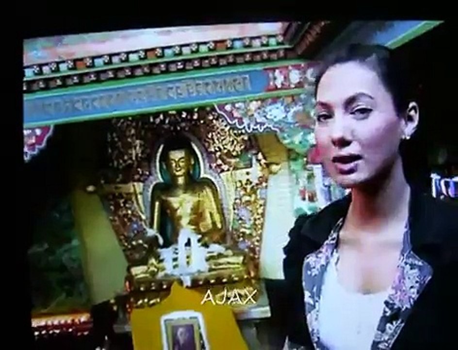 Rochelle Rao IPL Anchor visits the Norbulingka Tibetan Complex in Dharamsala