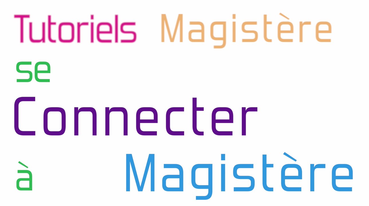 Tutoriel n°1 - M@gistère - Se Connecter