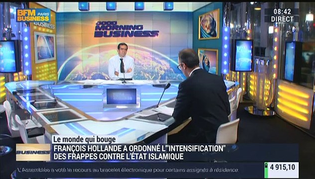 Benaouda Abdeddaïm : François Hollande a ordonné l'intensification des frappes contre Daesh - 20/11